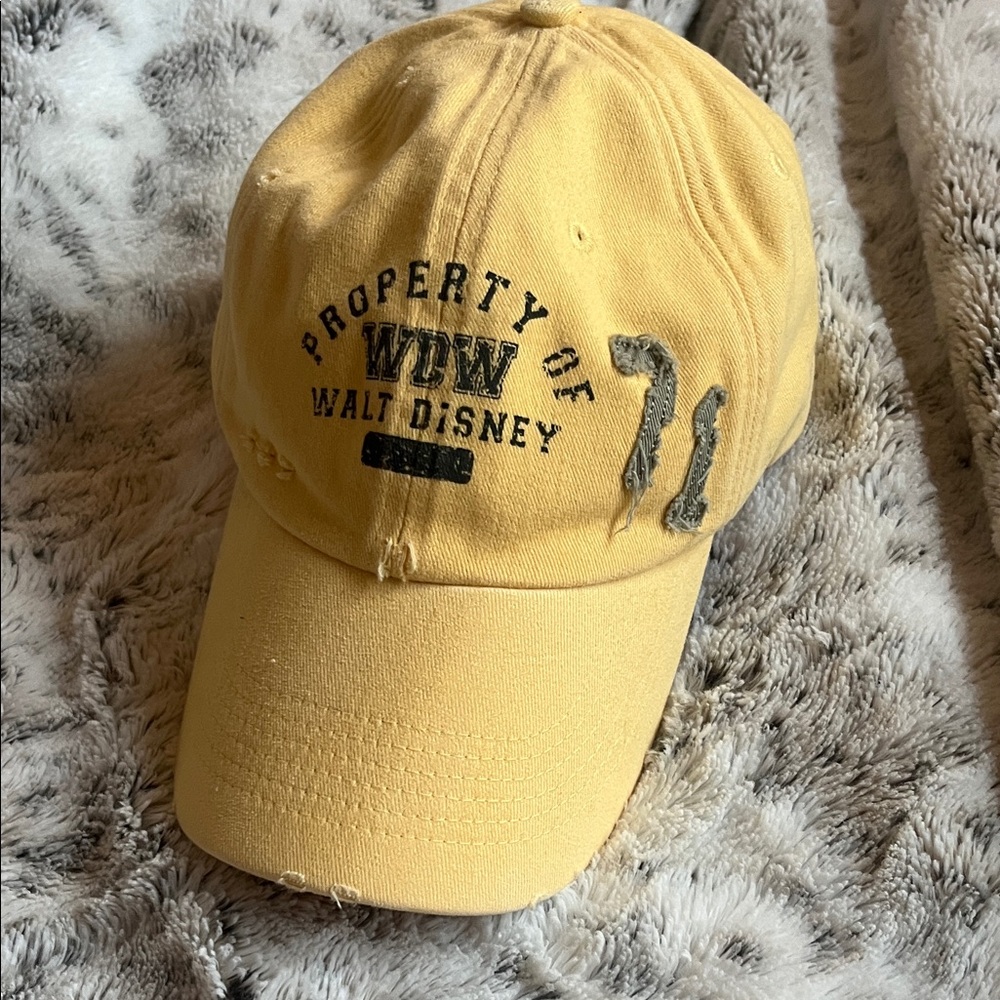 Disney Golden Cap with Logo